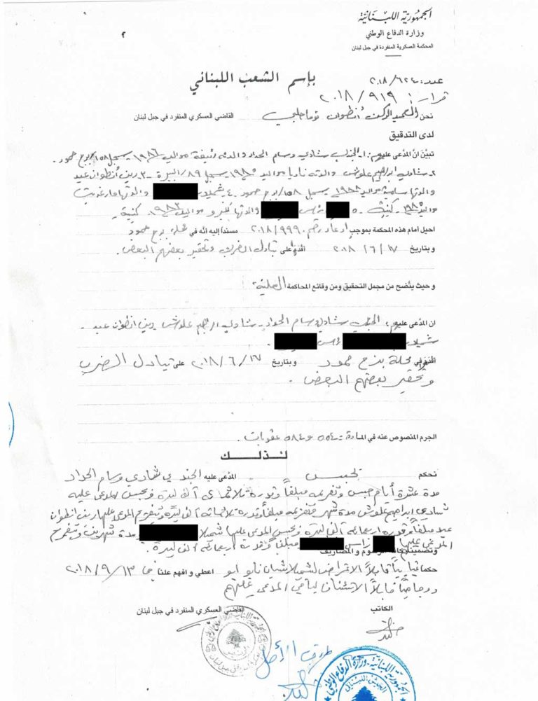 Update: Court verdict for Shamila and Her Attackers