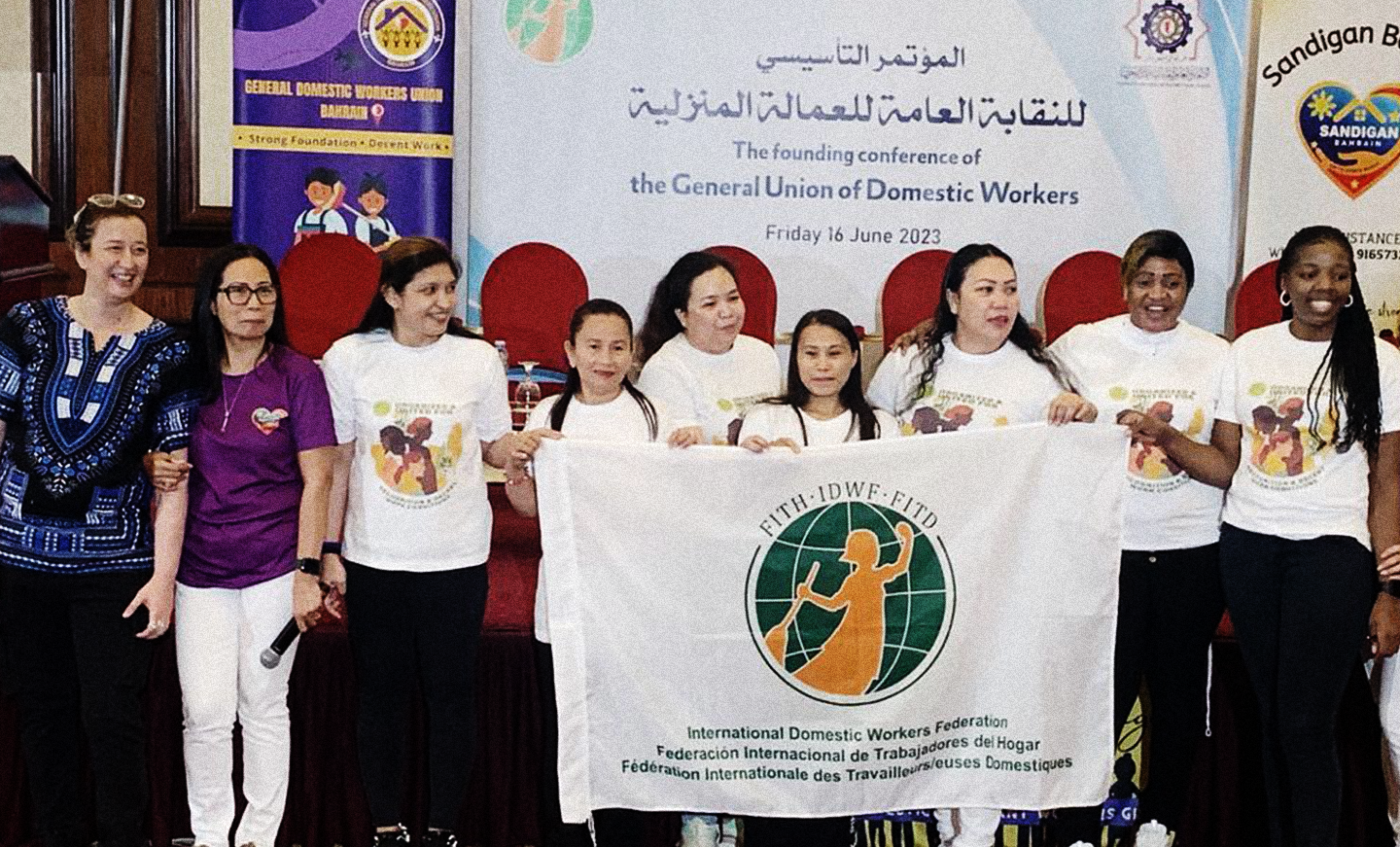 News Report July 2023 International Organizations Establish the First Union for Domestic Workers in Bahrain and the Gulf